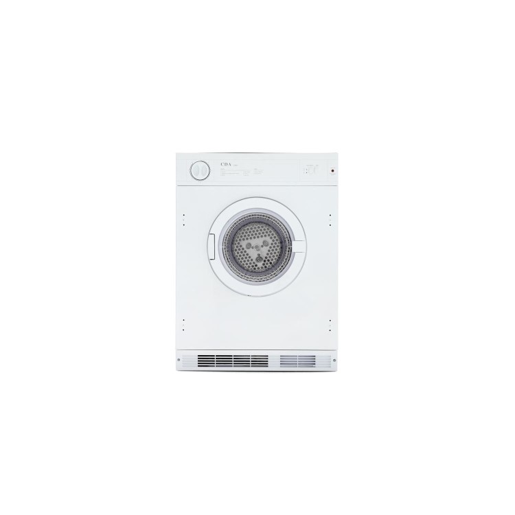 GRADE A2 - CDA CI921 7kg Integrated Vented Tumble Dryer - White