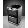 AEG 60cm Double Oven Electric Cooker with Induction Hob - Stainless Steel