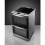 GRADE A1 - AEG CIB6730ACM 60cm Double Oven Electric Cooker With Induction Hob - Stainless Steel