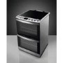 AEG 60cm Double Multifunction Oven Electric Cooker with Induction Hob - Stainless Steel
