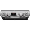 GRADE A1 - AEG CIB6731ACM 60cm Double Oven Electric Cooker With Induction Hob - Stainless Steel