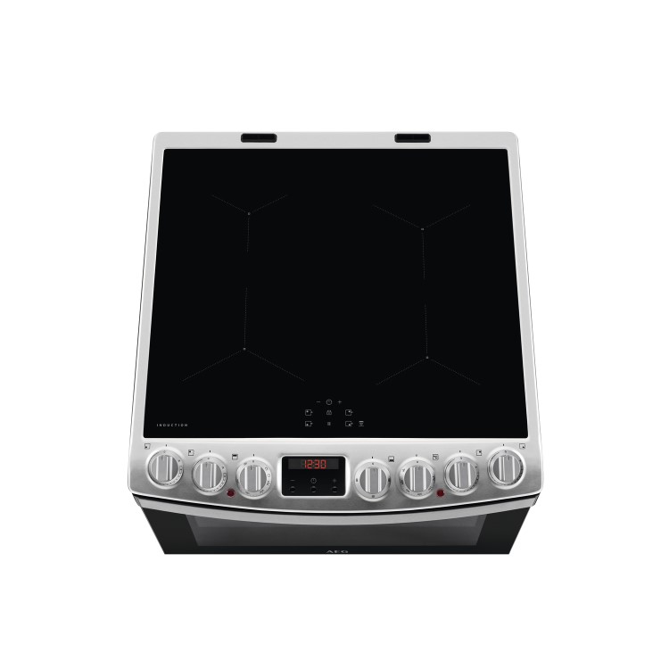 AEG 6000 Series 60cm Electric Induction Cooker - Stainless Steel