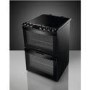 AEG 60cm Electric Double Oven Cooker with Induction Hob - Black