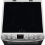AEG 60cm Electric Multifunction Double Oven Cooker with Induction Hob - Stainless Steel