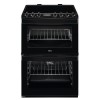 AEG 60cm Double Oven Induction Electric Cooker - Black