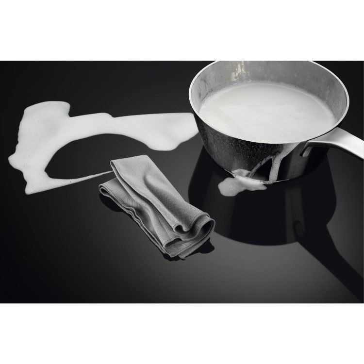 Refurbished AEG 60cm Double Oven Electric Induction Full - Stainess Steel