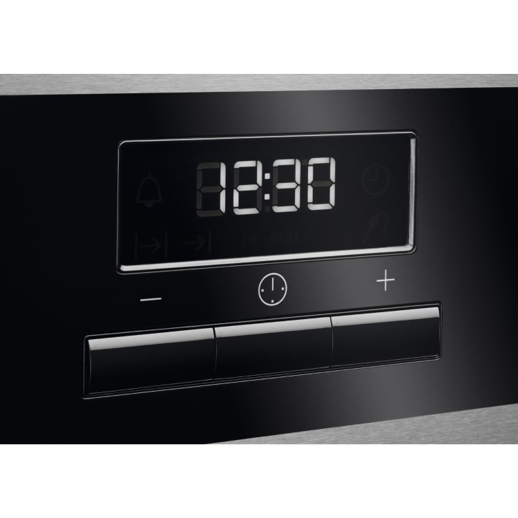 Refurbished AEG 60cm Double Oven Electric Induction Full - Stainess Steel