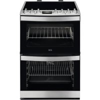 AEG 6000 SteamBake 60cm Electric Induction Cooker - Stainless Steel
