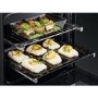 AEG 6000 SteamBake 60cm Electric Induction Cooker - Stainless Steel