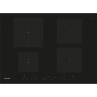 GRADE A2 - Hotpoint CID740B Four Zone 70cm Induction Hob Black