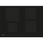 GRADE A2 - Hotpoint CID740B Four Zone 70cm Induction Hob Black