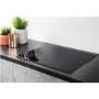 GRADE A1 - Hotpoint CID740B Four Zone 70cm Induction Hob Black