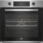 Refurbished Beko CIFY81X 60cm Single Built In Electric Oven Stainless Steel