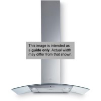 Elica CIRCUSHP60 High Performance Curved Glass 60cm Chimney Cooker Hood Stainless Steel