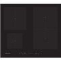 GRADE A2 - Hotpoint CIS641FB 59cm Touch Control Four Zone Induction Hob - Black With Bevelled Edges