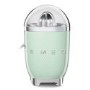 Smeg CJF01PGUK Retro Style Citrus Juicer - Pastel Green