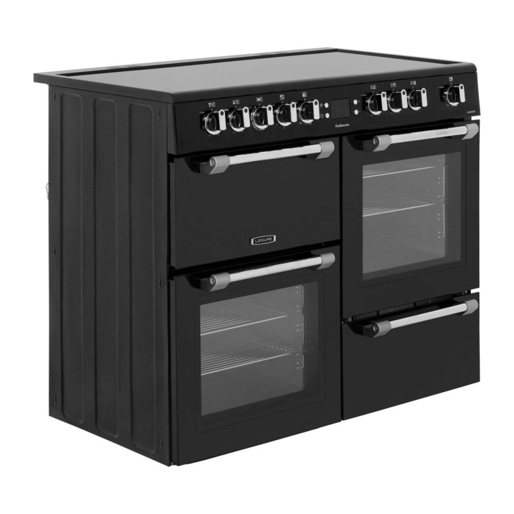 GRADE A1 - As new but box opened - Leisure CK100C210K Cookmaster 100cm Electric Range Cooker Black