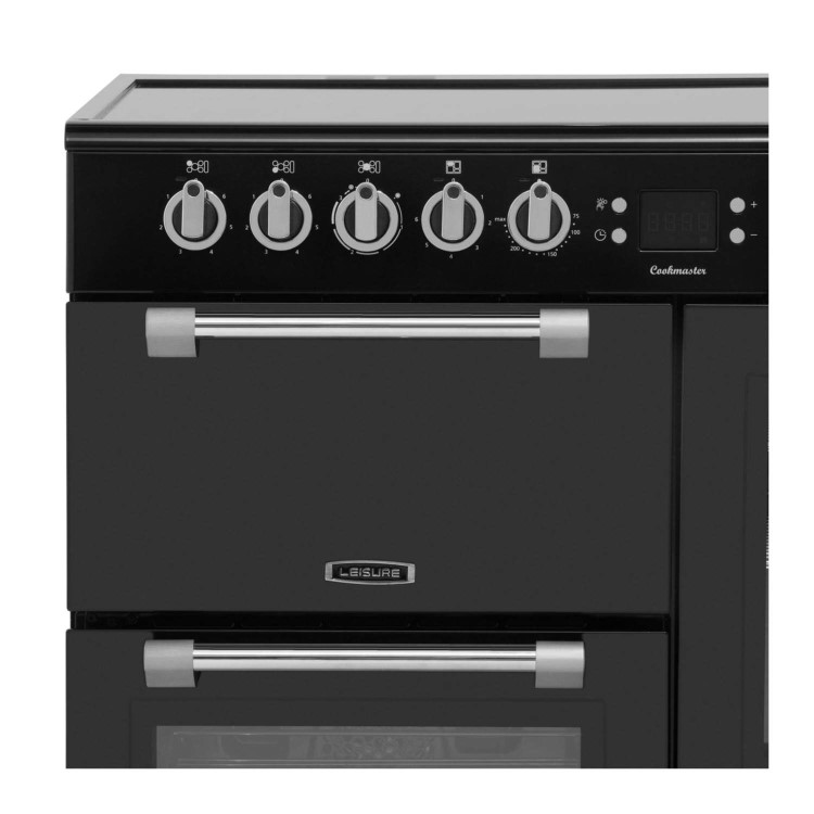 GRADE A1 - As new but box opened - Leisure CK100C210K Cookmaster 100cm Electric Range Cooker Black