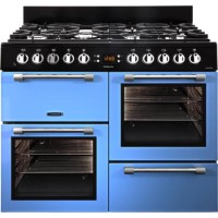 GRADE A1 - LEISURE CK100F232B Cookmaster 100cm Dual Fuel Range Cooker Blue