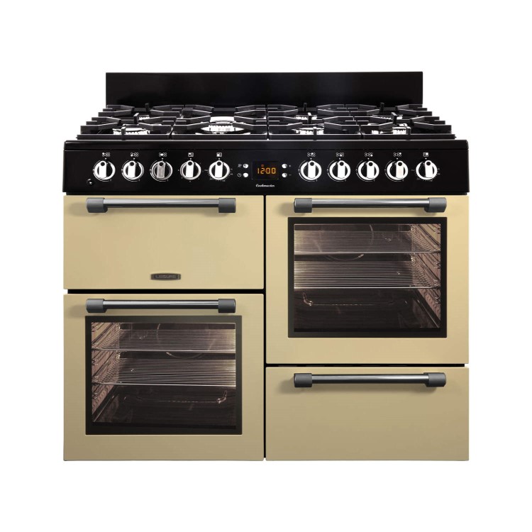 LEISURE CK100G232C Cookmaster 100cm Gas Range Cooker Cream