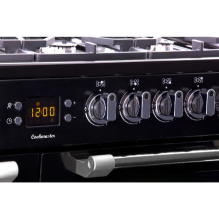 LEISURE CK100G232K Cookmaster 100cm Gas Range Cooker Black