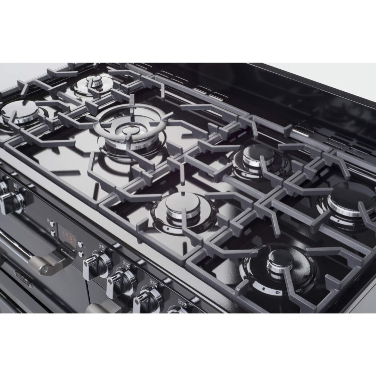 LEISURE CK110F232K 110cm Dual Fuel Range Cooker Black