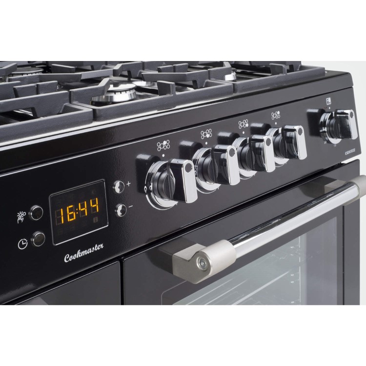 LEISURE CK110F232K 110cm Dual Fuel Range Cooker Black