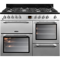 Leisure CK110F232S Cookmaster 110cm Dual Fuel Range Cooker Silver
