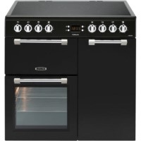 LEISURE CK90C230K Cookmaster Black 90cm Electric Range Cooker With Ceramic Hob