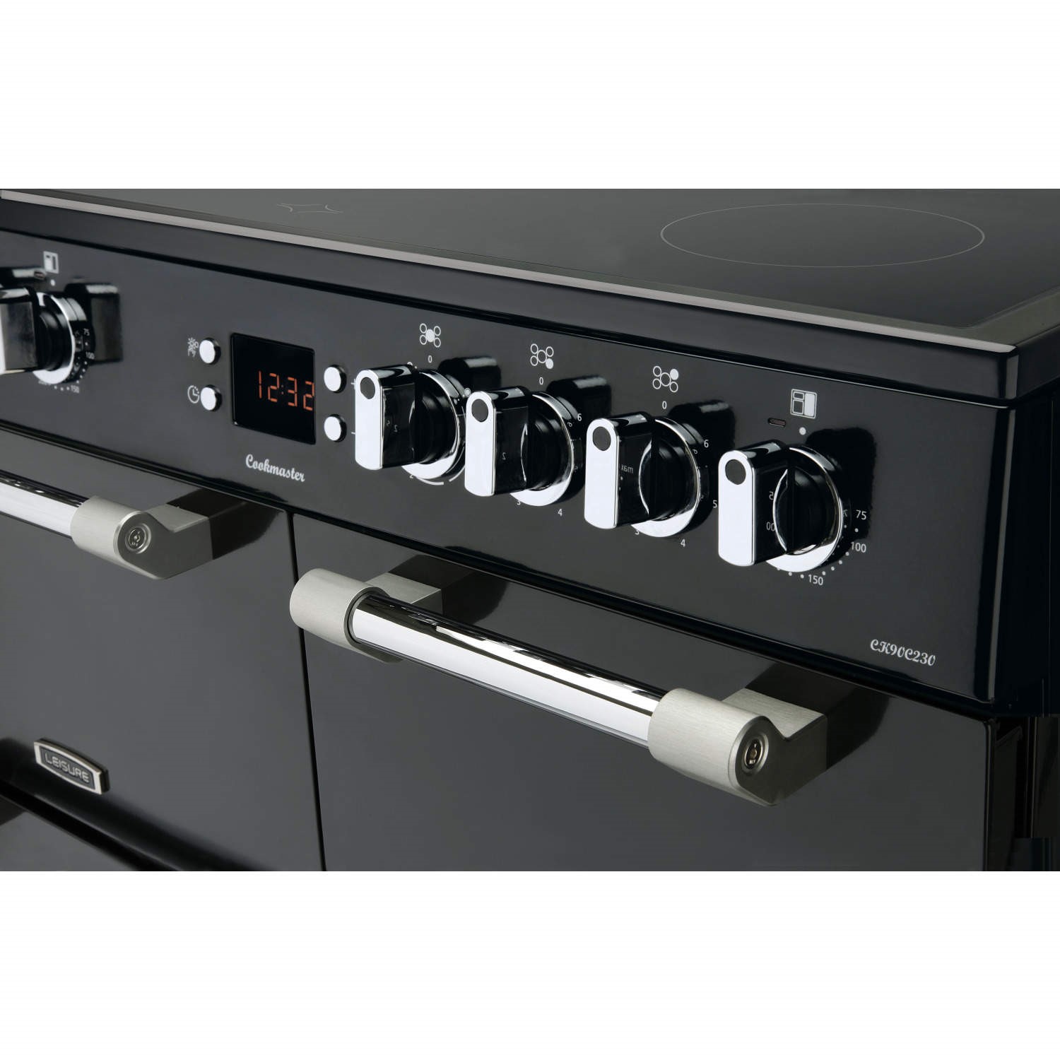 LEISURE CK90C230K Cookmaster Black 90cm Electric Range Cooker With ...