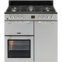 Leisure CK90F232S Cookmaster Silver 90cm Dual Fuel Range Cooker