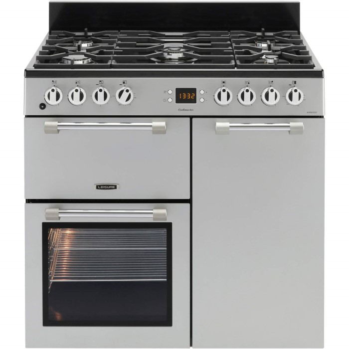 Leisure CK90F232S Cookmaster Silver 90cm Dual Fuel Range Cooker Appliances Direct Leisure CK90F232S Cookmaster Silver 90cm Dual Fuel Range Cooker Appliances Direct