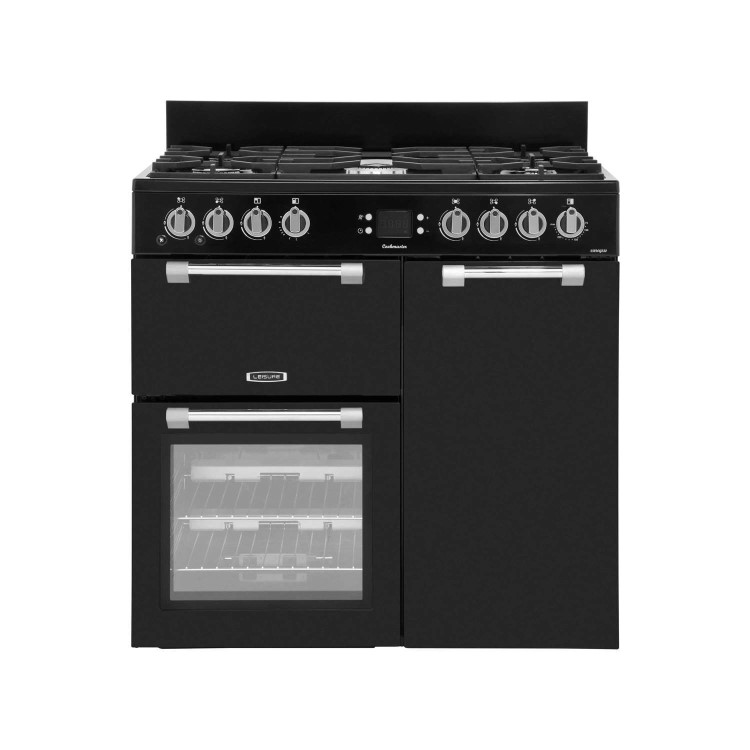 LEISURE CK90G232K Cookmaster 90cm Gas Range Cooker Black