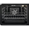 AEG 60cm Dual Fuel Cooker with Lid - Stainless Steel
