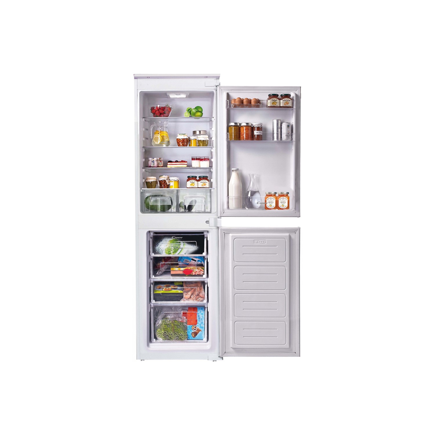 Candy CKBBS50UK Integrated 5050 Fridge Freezer Appliances Direct