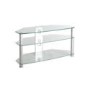 MMT CL1000 Glass TV Stand - Up to 46 Inch