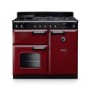 Rangemaster Classic 100cm Dual Fuel Range Cooker - Bordeaux