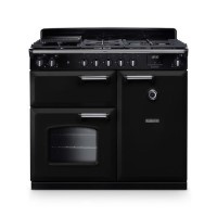Rangemaster Classic 100cm Dual Fuel Range Cooker - Gloss Black