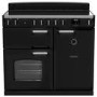 Rangemaster Classic 100cm Ceramic Range Cooker - Gloss Black