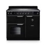 Rangemaster Classic 100cm Induction Range Cooker - Gloss Black