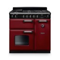 CL90DFPBOR/CM1 Rangemaster Classic 90cm Dual Fuel Range Cooker - Bordeaux