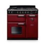 Rangemaster Classic 90cm Dual Fuel Range Cooker - Bordeaux