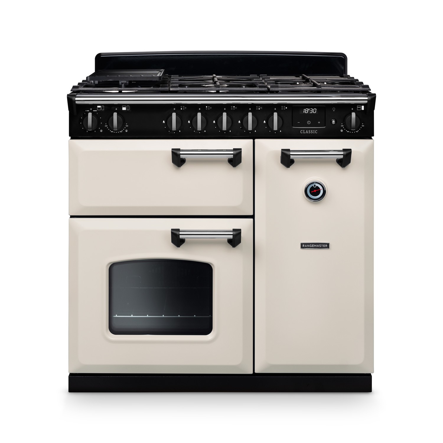 Classic 90cm Dual Fuel Range Cooker Pale