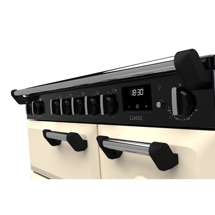 Rangemaster Classic 90cm Ceramic Range Cooker - Pale Cream