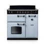 Rangemaster Classic 90cm Induction Range Cooker - Misty Blue