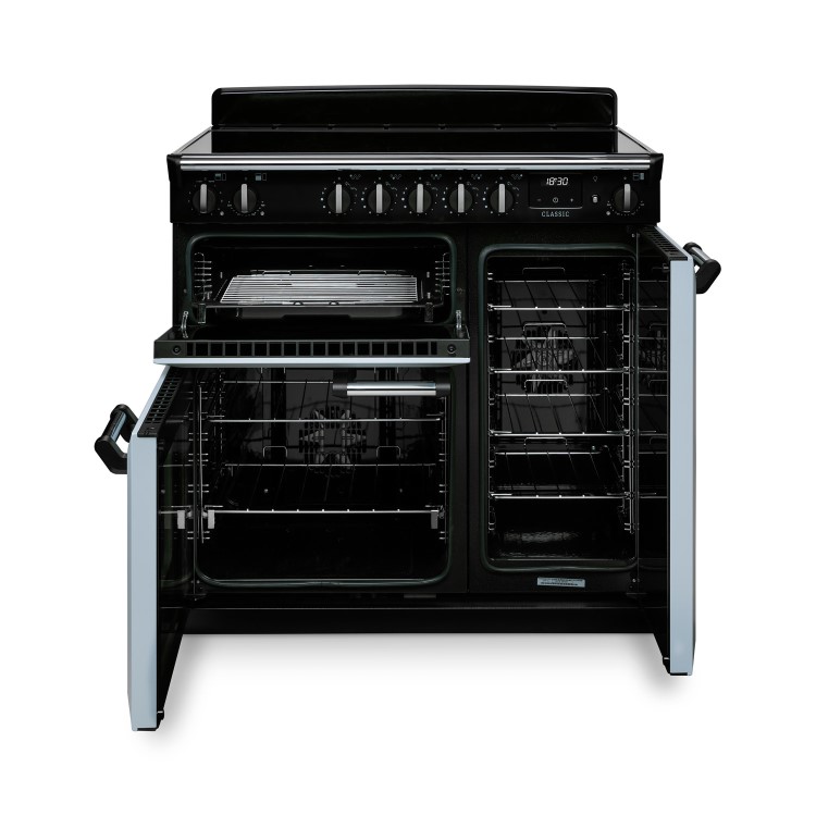 Rangemaster Classic 90cm Induction Range Cooker - Misty Blue