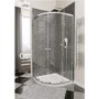 Double Door Quadrant Shower Screen Enclosure 900 x 900mm - 4mm Glass - Claritas Range