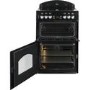 Refurbished Leisure Classic CLA60CEK 60cm Double Oven Electric Cooker with Ceramic Hob Black