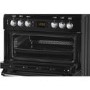 Refurbished Leisure Classic CLA60CEK 60cm Double Oven Electric Cooker with Ceramic Hob Black