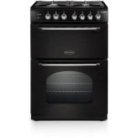 Refurbished Rangemaster Classic CLA60DFFBLC 60cm Dual Fuel Cooker Black
